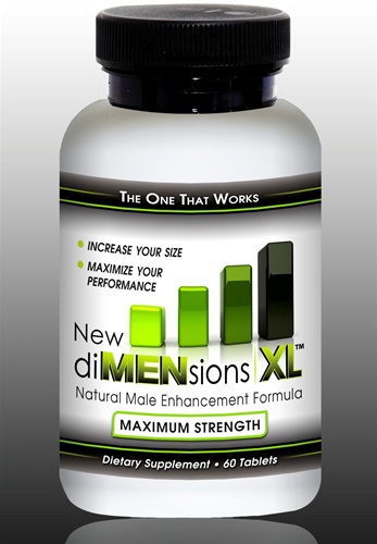 Get the last longer in bed pills that make your penis bigger!  New diMENsions XL natural enhancement pills