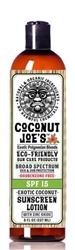 COCONUT JOE'S ECO-FRIENDLY SUNSCREEN-SPF 15-EXOTIC COCONUT-8 OZ.