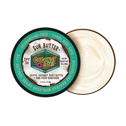 SUN BUTTER SPF 30-EXOTIC COCONUT-6OZ.